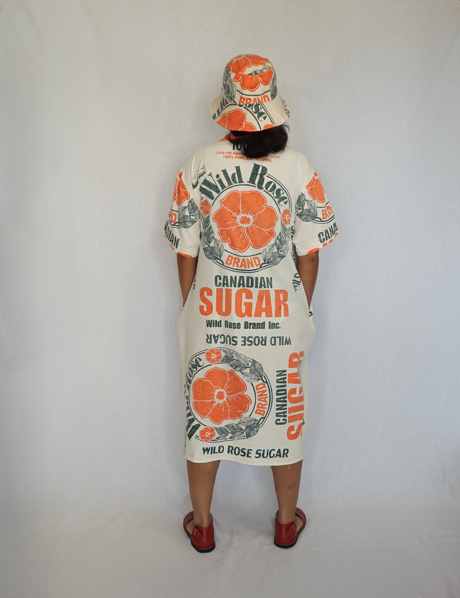 Botões de vestido Rosa Selvagem