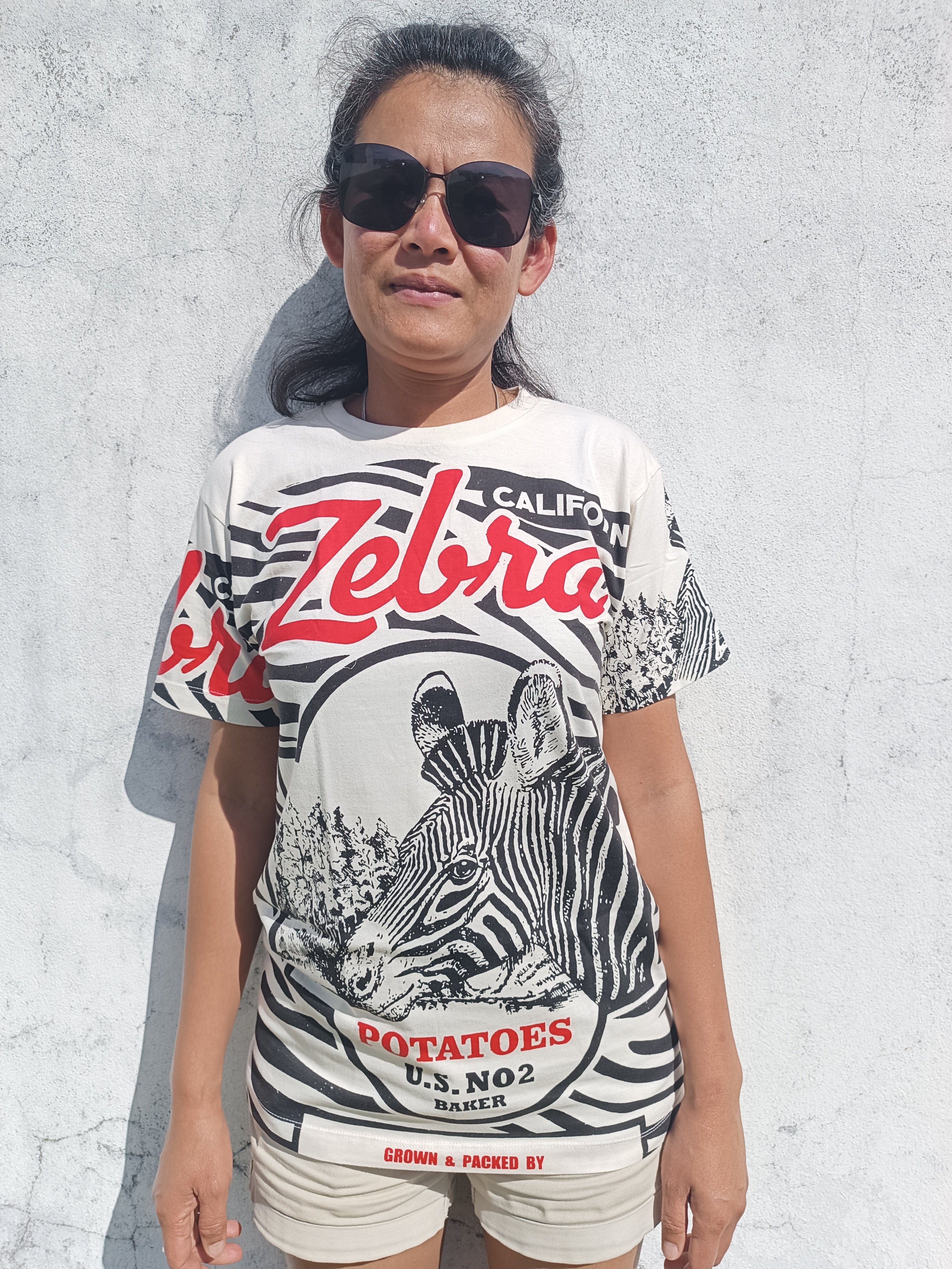 Zebra t-shirt – ThaiPor Store