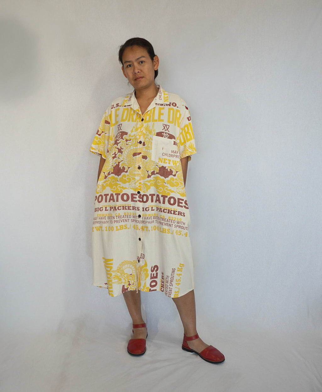 Botões de vestido Double Dragon