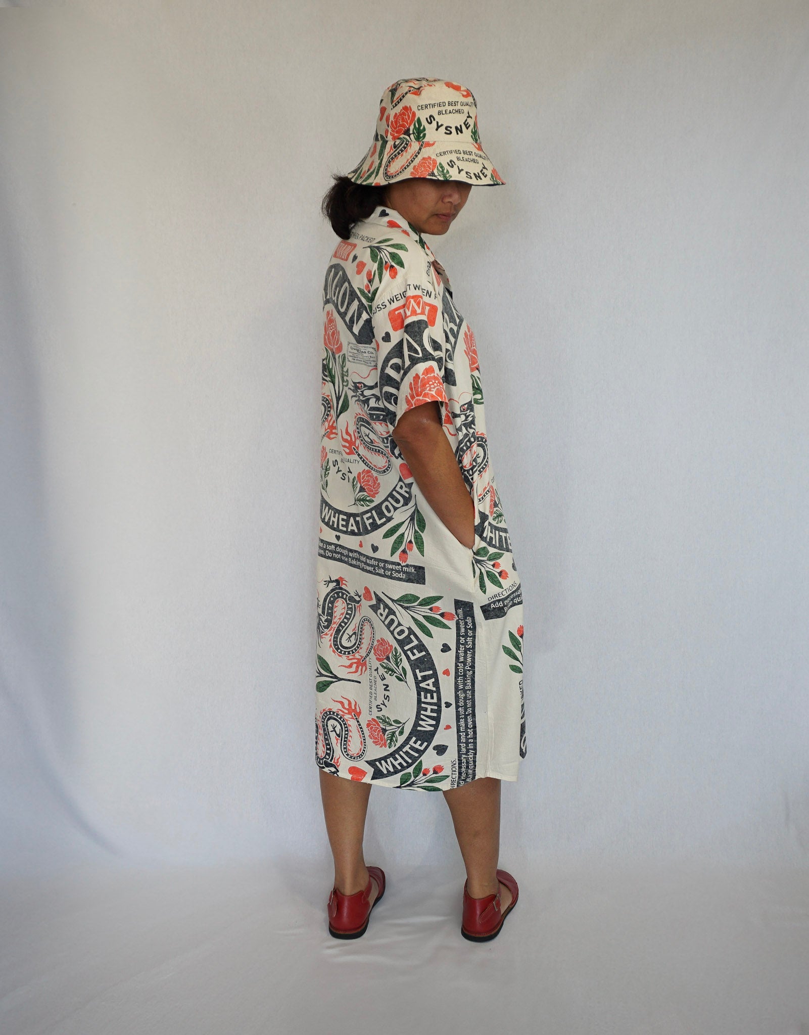 Botões de vestido de dragão gémeo