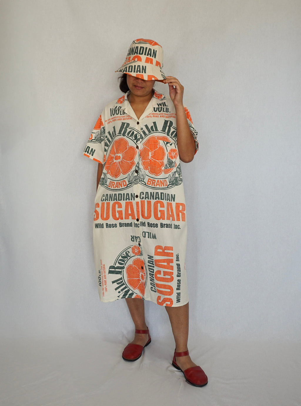 Botões de vestido Rosa Selvagem