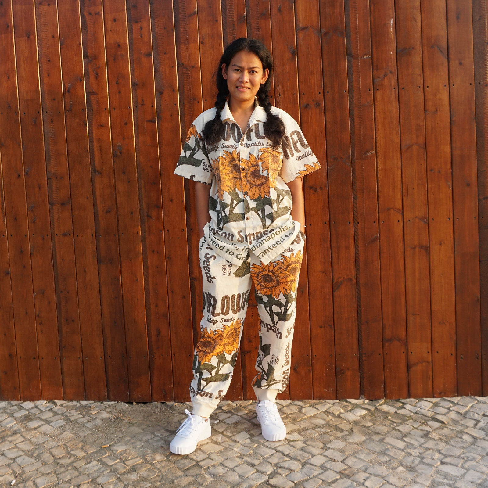 Camisola de girassol