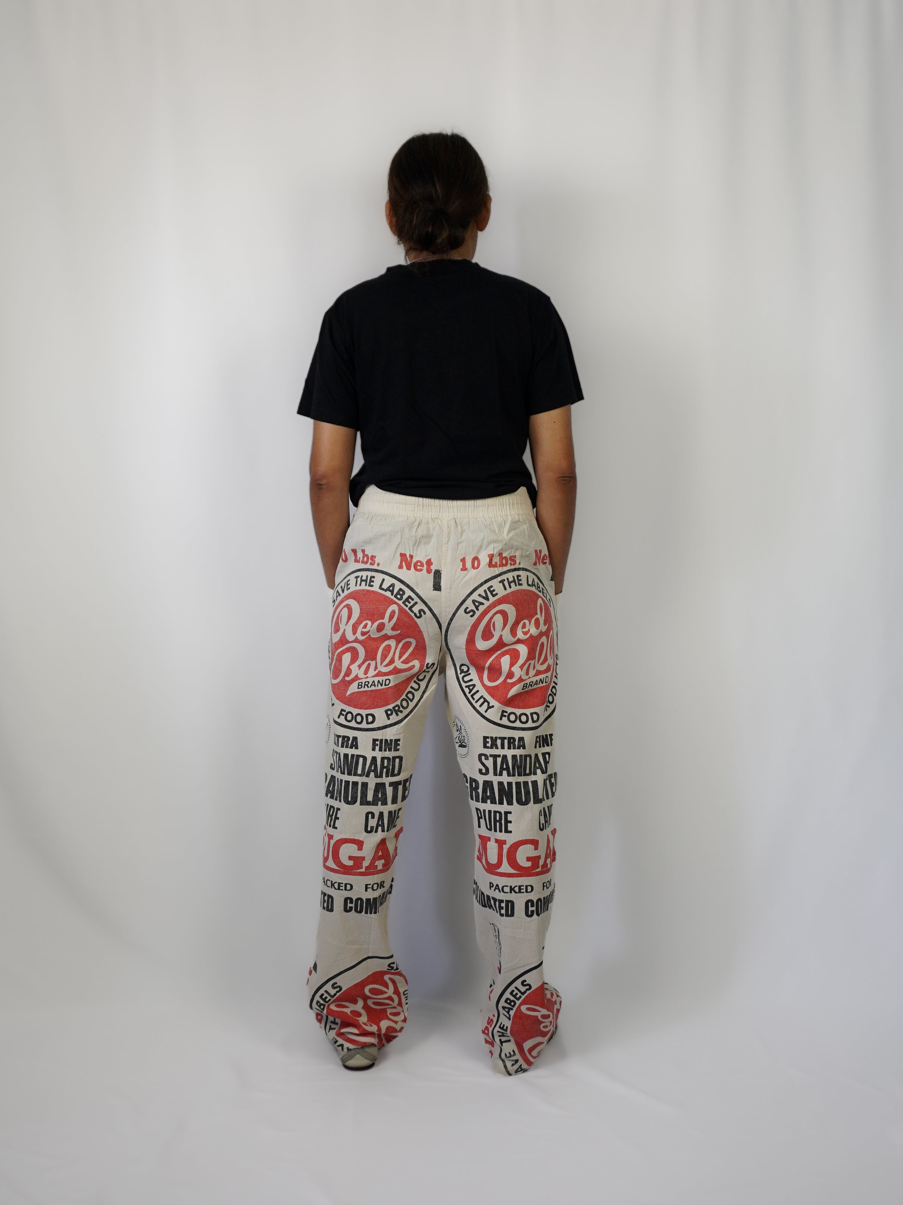 Red Ball Straight Pants
