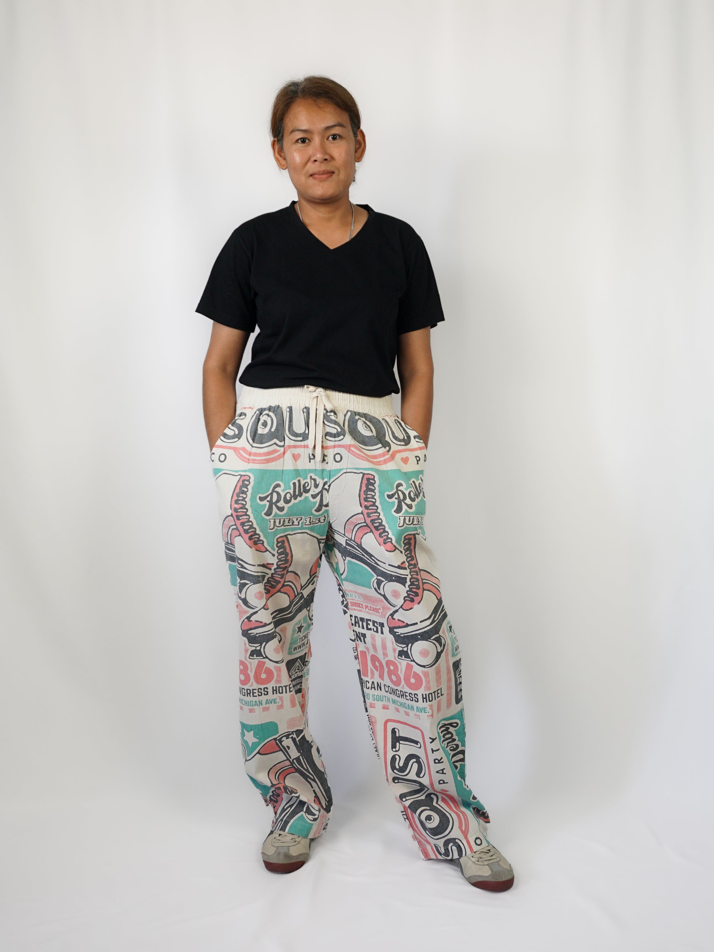 Bisqust Straight Pants