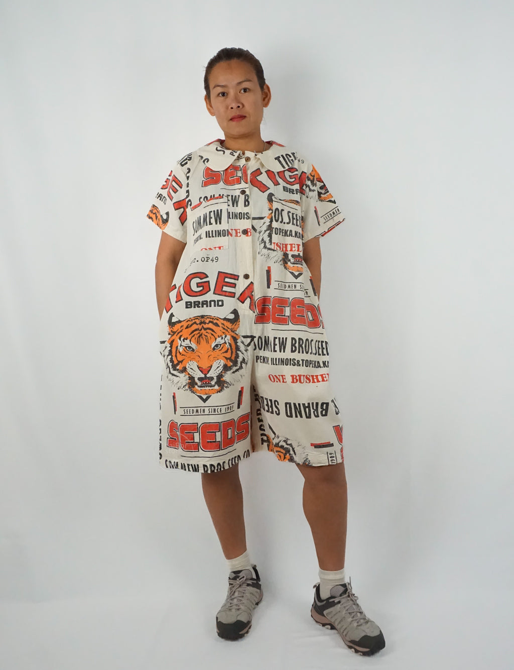 Tiger Short Overalls