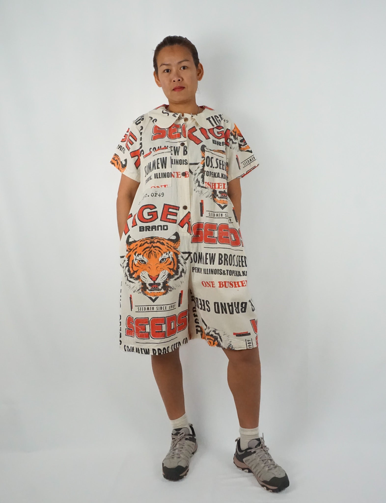 Tiger Short Overalls