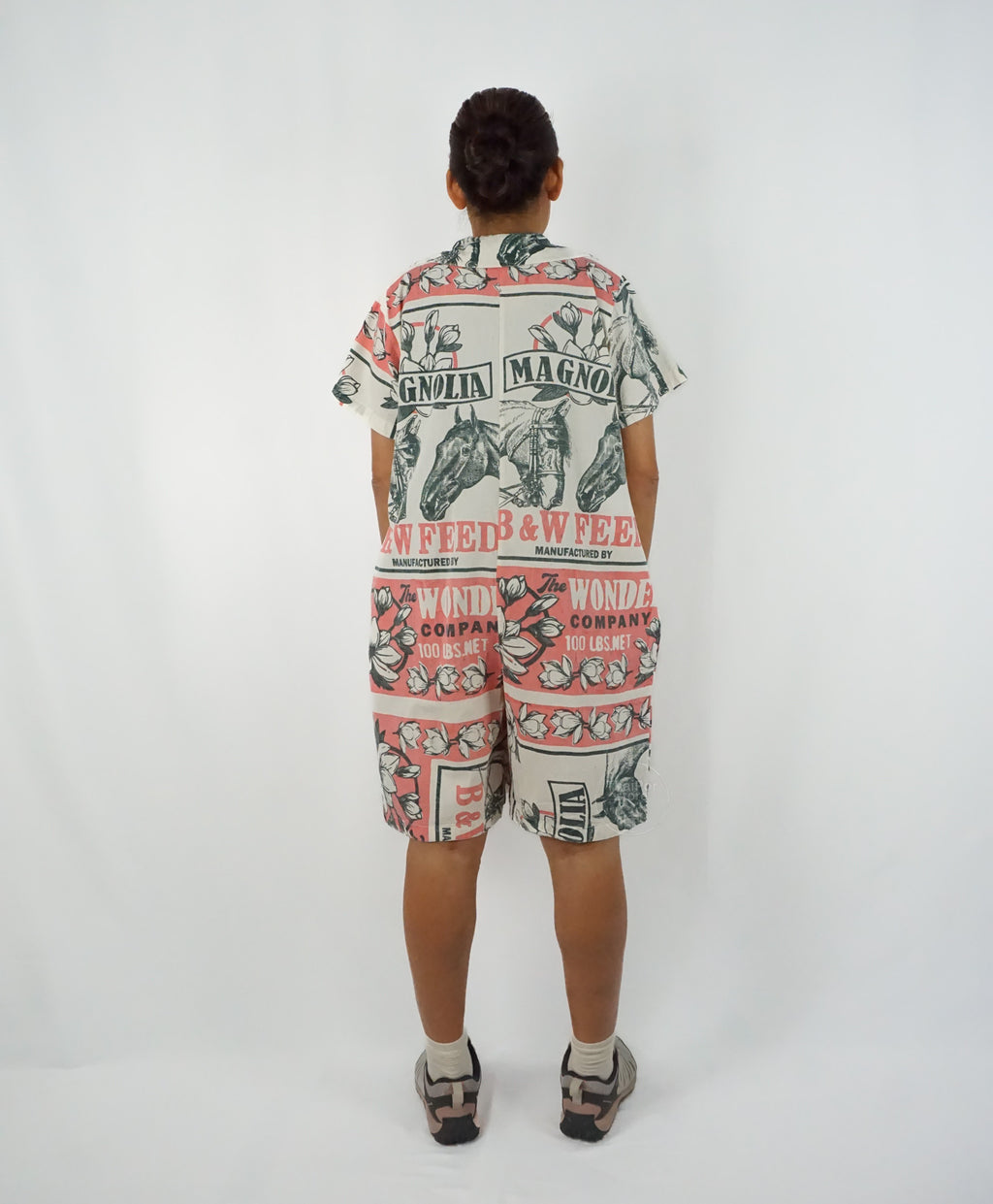 Magnolia Short Overalls