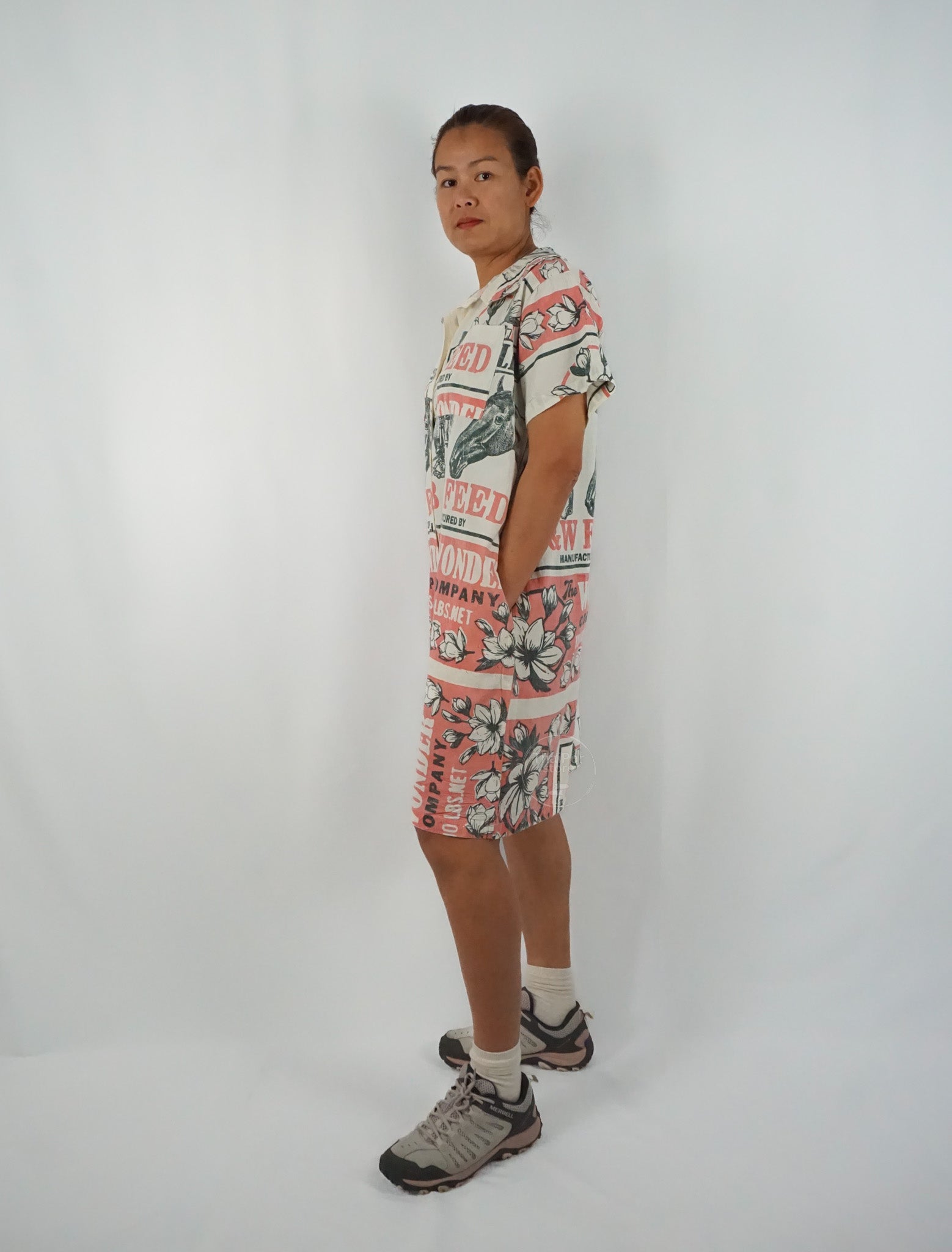 Magnolia Short Overalls