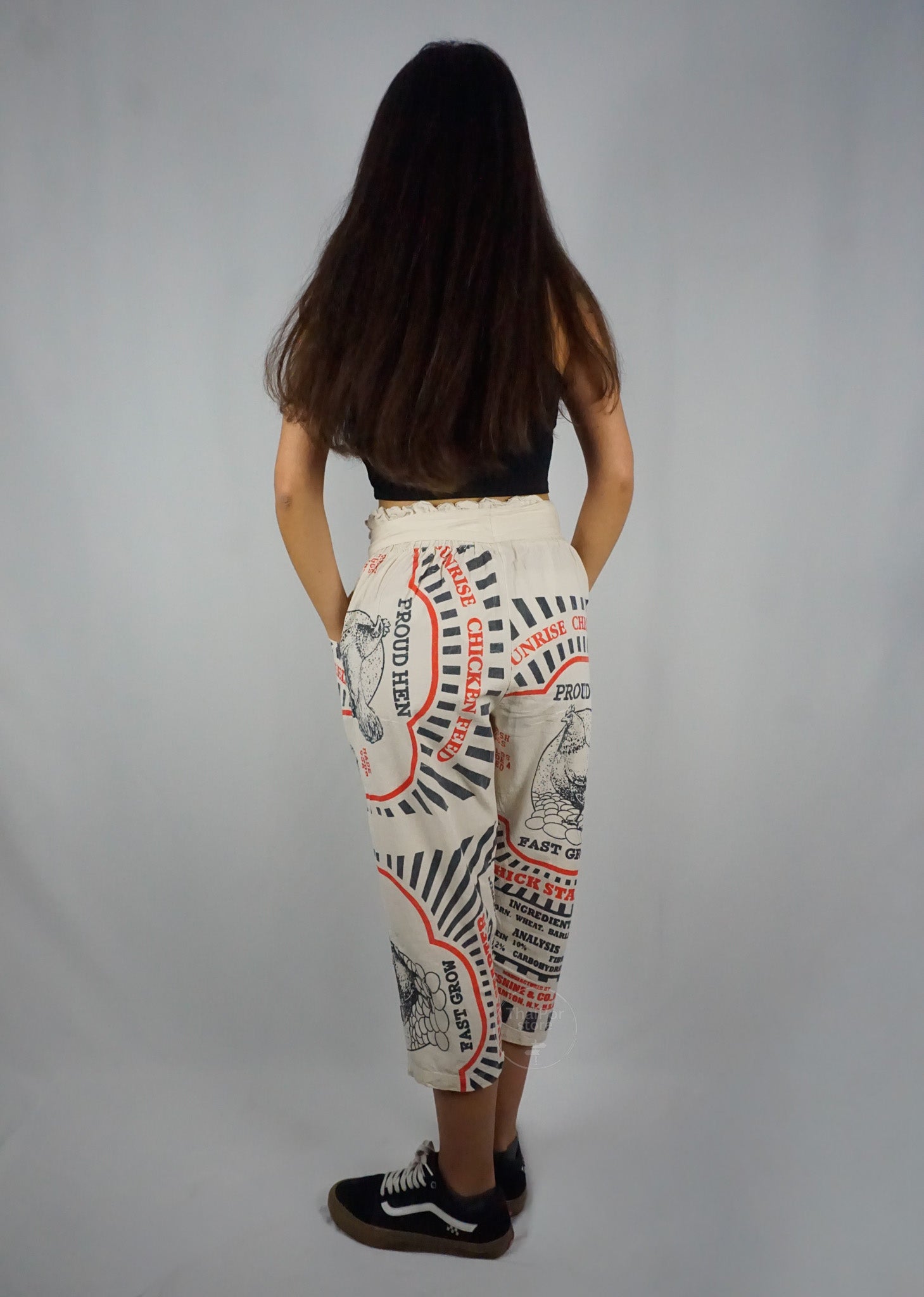 Sunrise Chicken Paperbag Pants