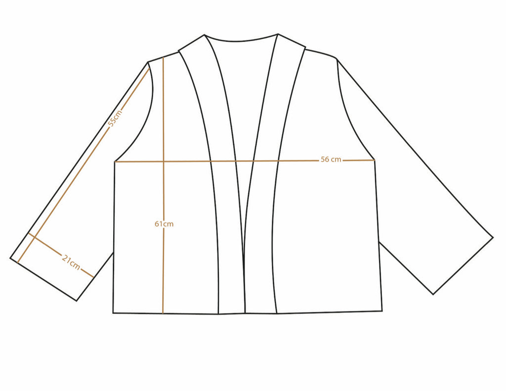 Kimono curto rosa japonês