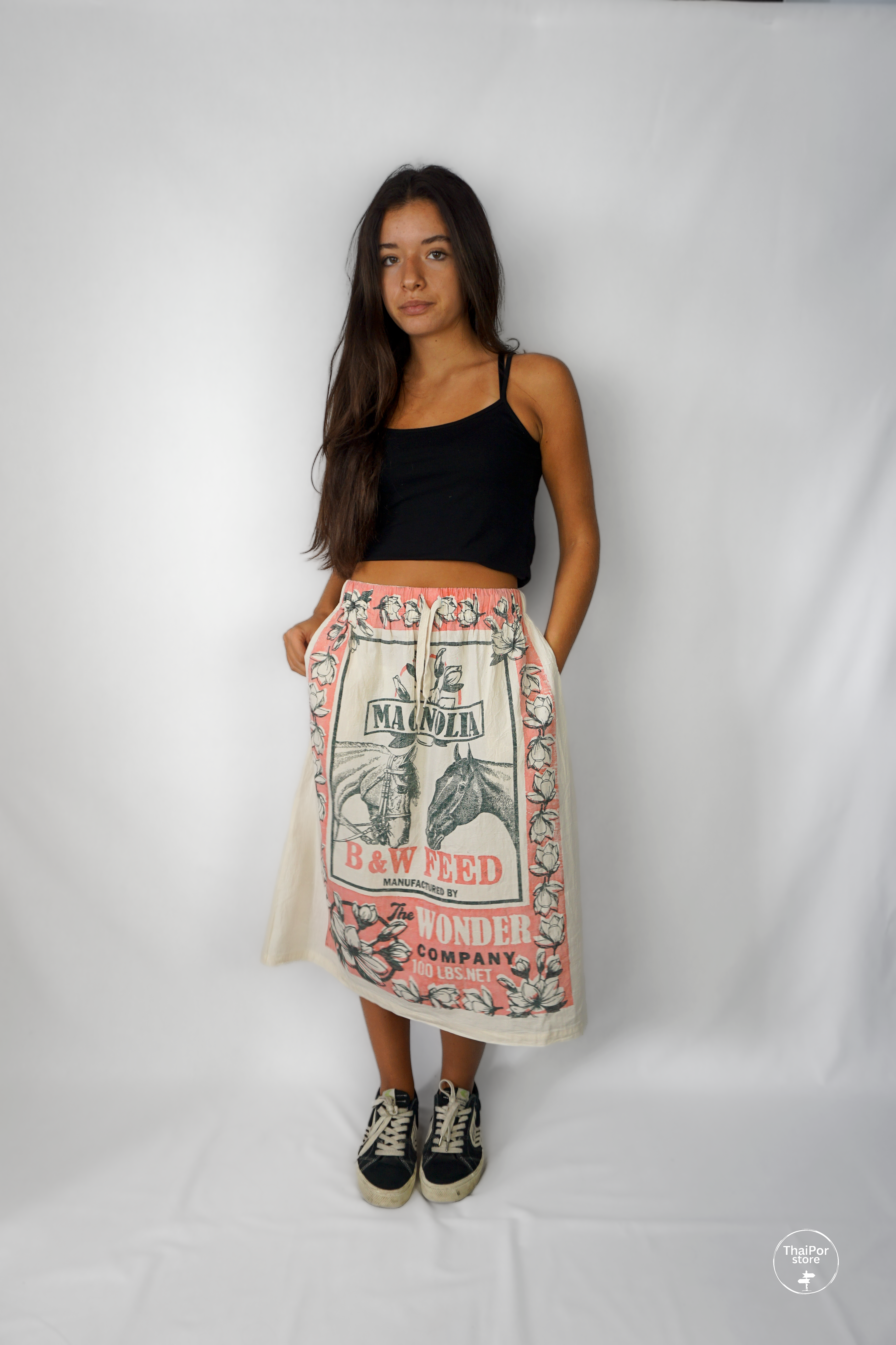 Saia curta Magnólia