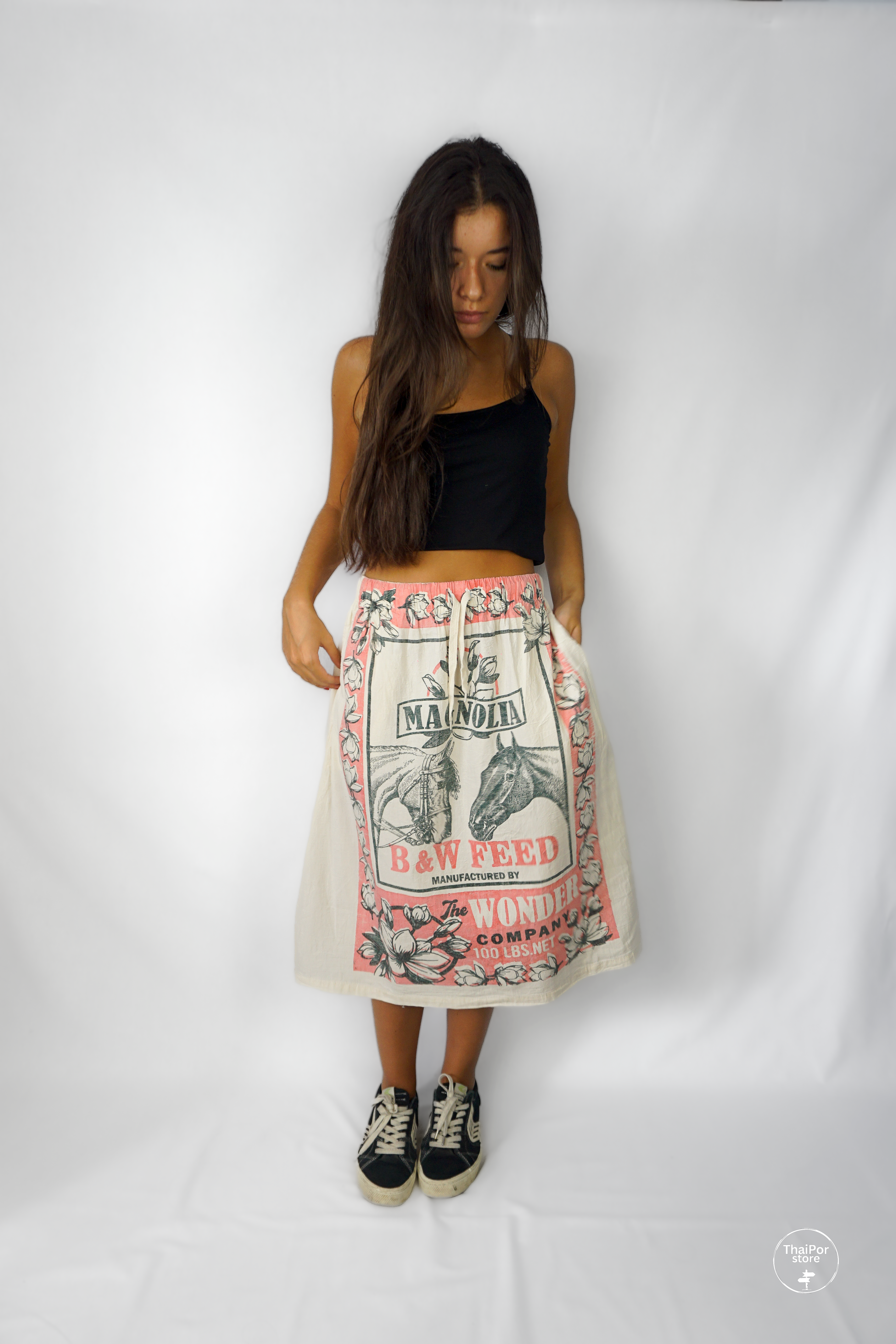 Saia curta Magnólia