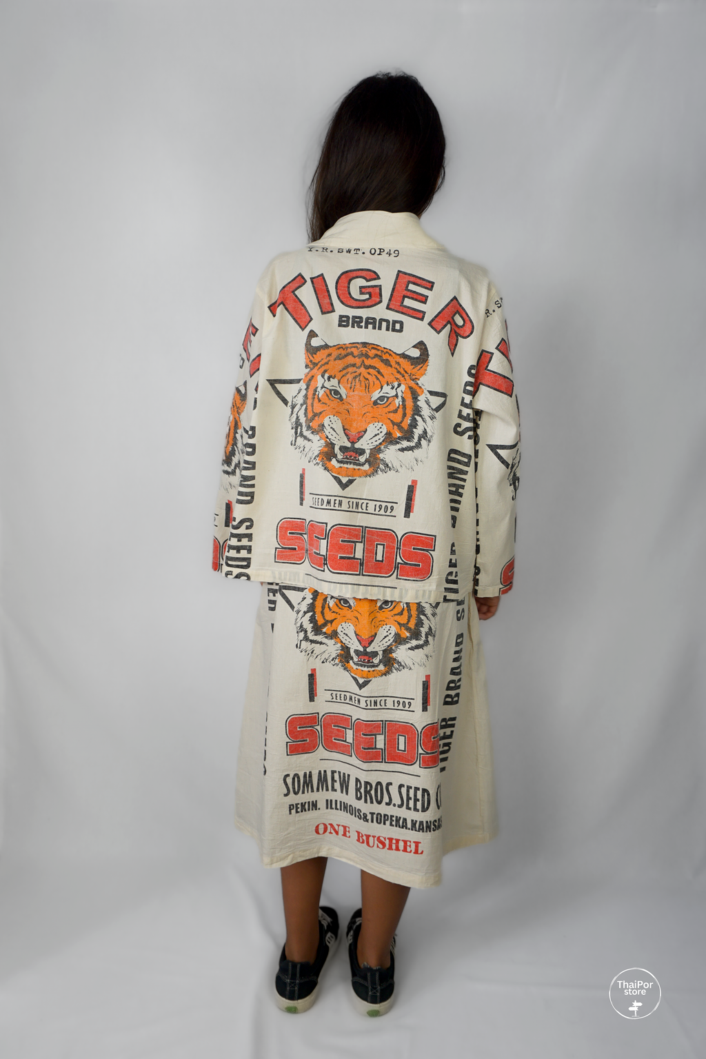 Kimono curto de tigre