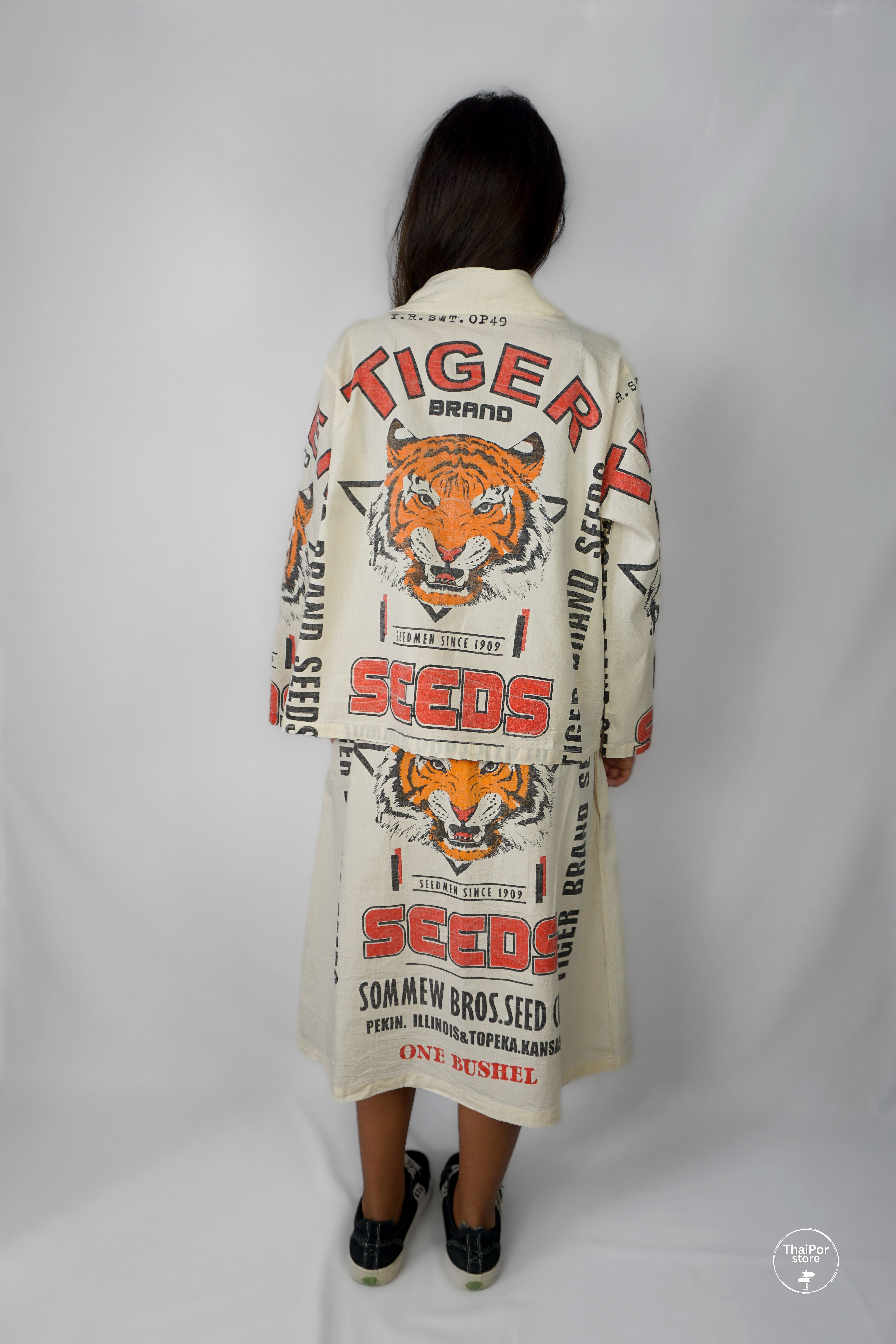 Kimono curto de tigre