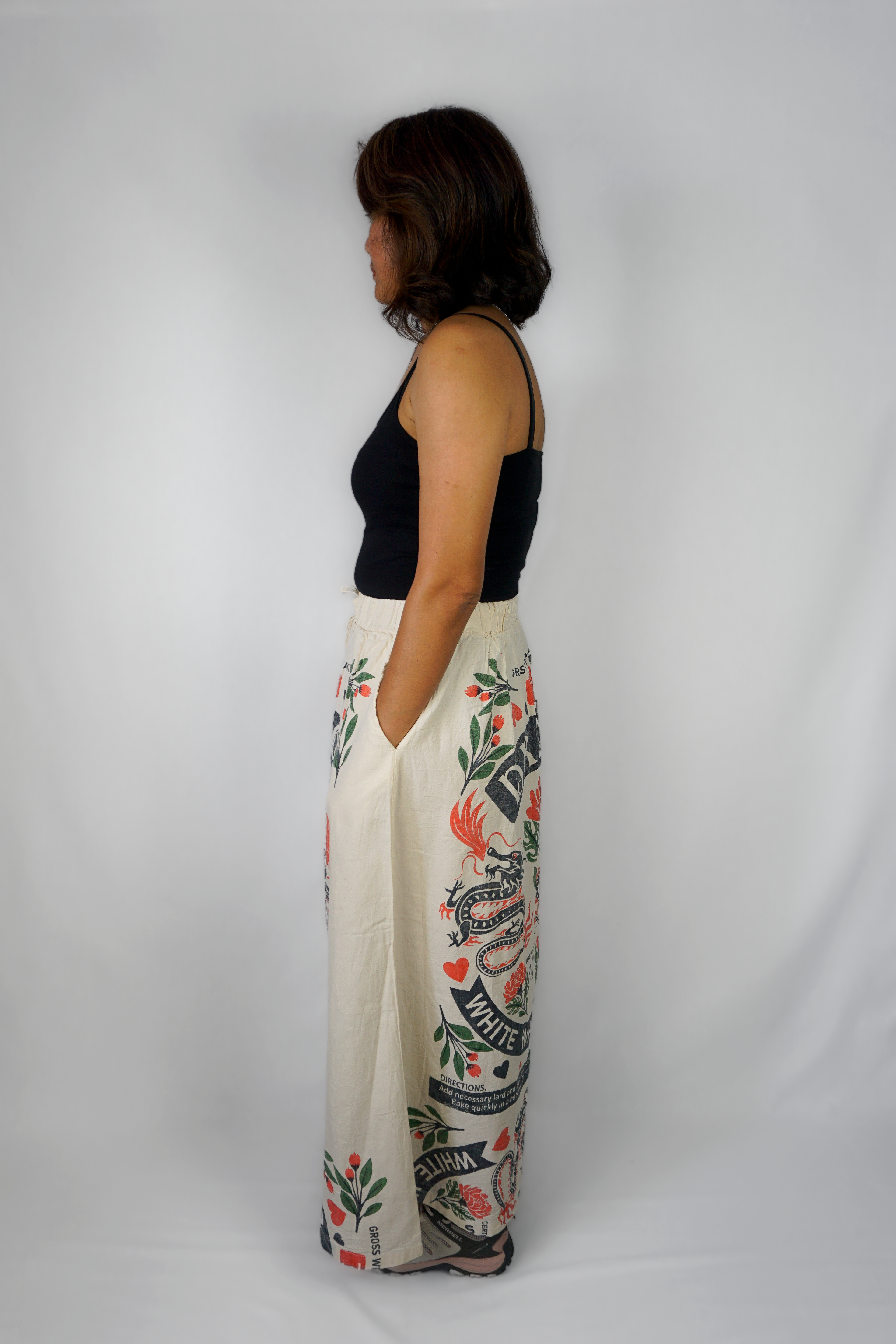 Twin Dragon Long Skirt