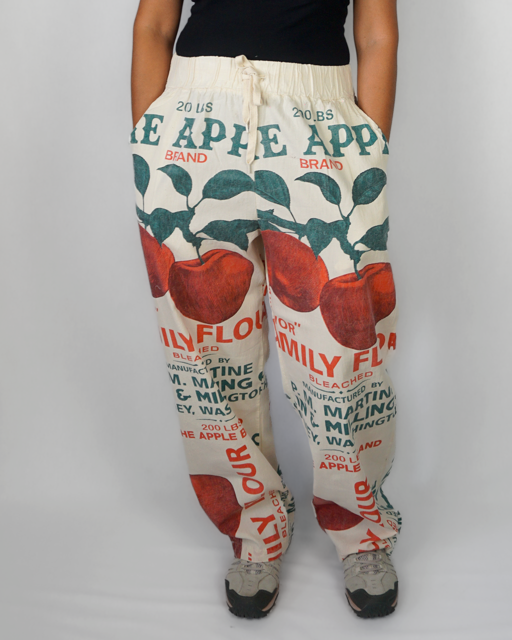 Calças direitas da Apple