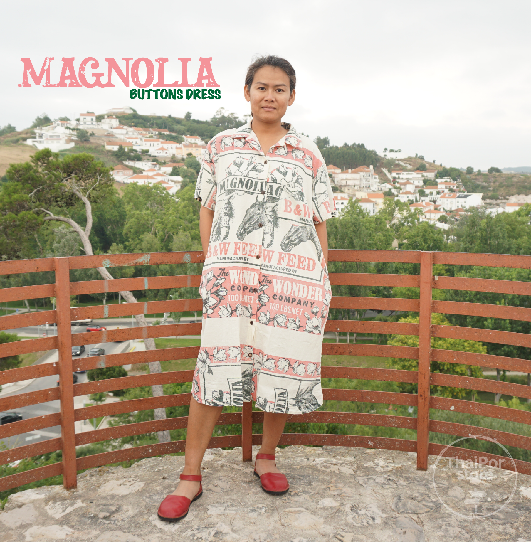 Botões de vestido Magnolia
